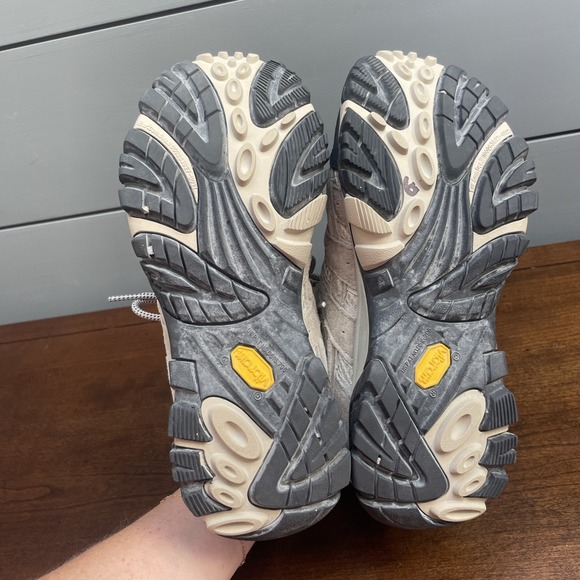 Merrell Shoes Women's s Size 8 Taupe Beige Moab 2 Vent Hiking Hike Trail J06020 - Picture 9 of 9